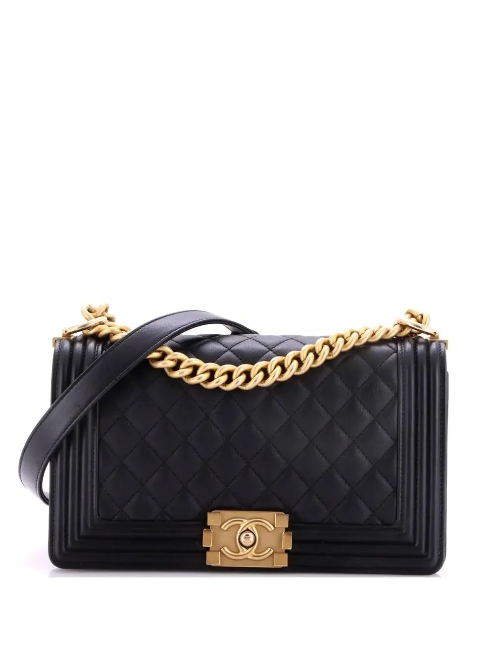 Chanel Boy Flap Bag Quilted Lambskin #343080C43B